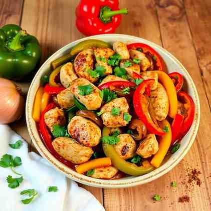 Pica Di Galinja - Chicken Bell Pepper and Onion Recipe